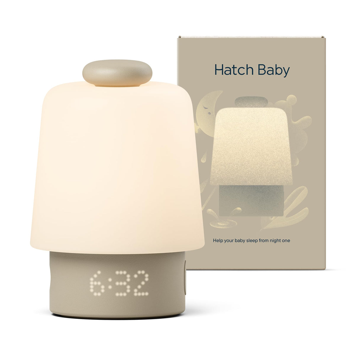 Hatch Baby Sound Machine & Night Light Routine Builder (Putty)