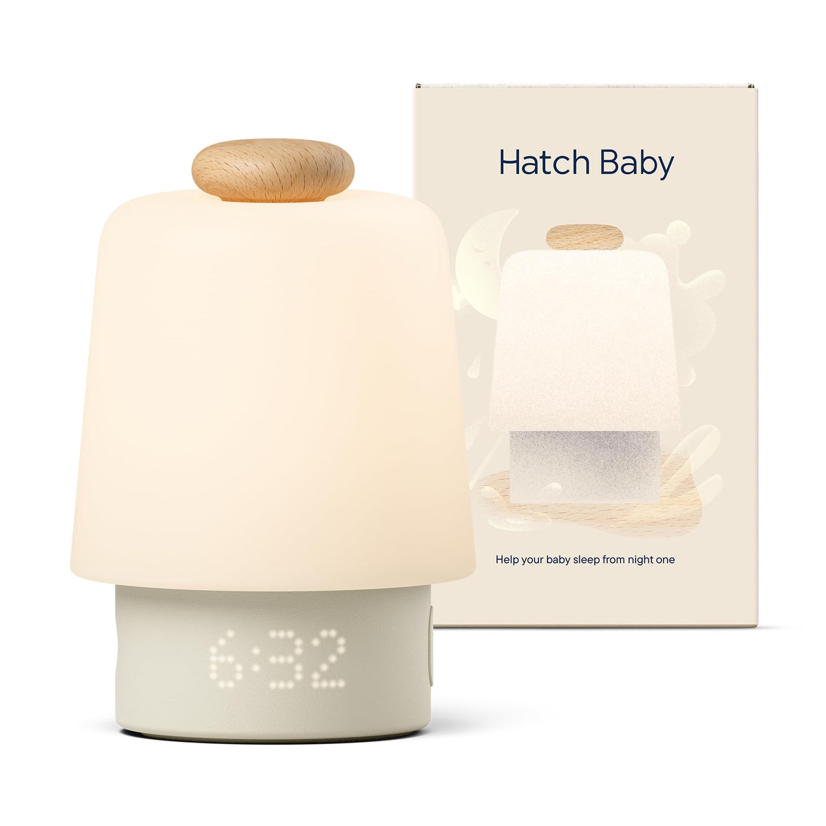 Hatch Baby Sound Machine & Night Light Routine Builder (Putty)