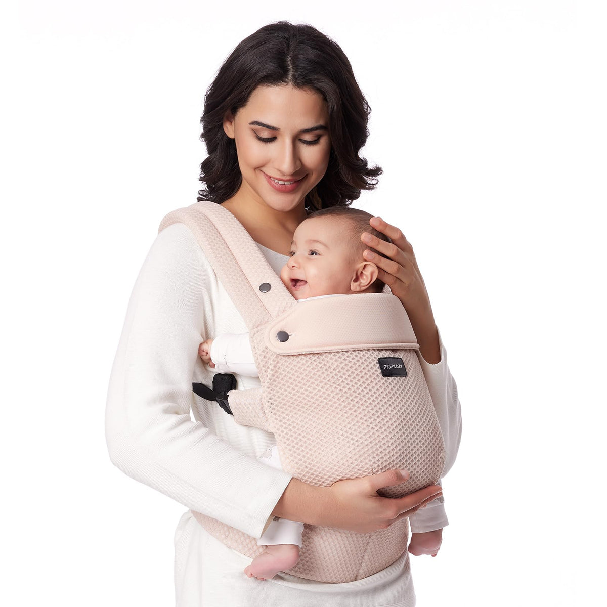 Momcozy PureHug Baby Carrier - Ergonomic, Cozy and Lightweight for 7-45 lbs