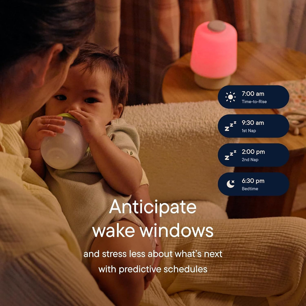 Hatch Baby Sound Machine & Night Light Routine Builder (Putty)