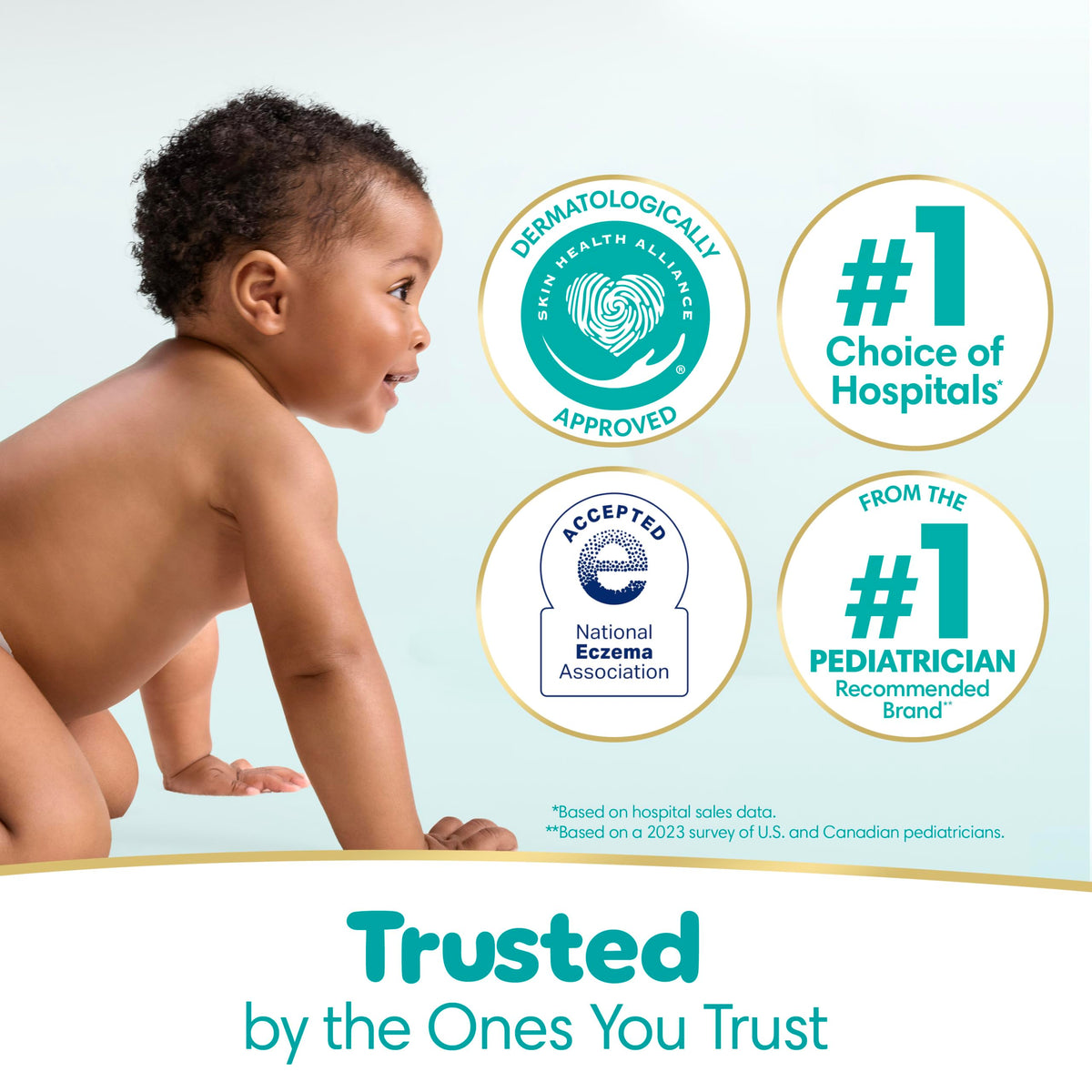Pampers Sensitive Baby Wipes, Clinically Proven, Fragrance Free, Unscented, Water Based, Hypoallergenic, Multi-Use, 1344 Wipes Total (24X Flip-Top Packs) [Packaging May Vary]