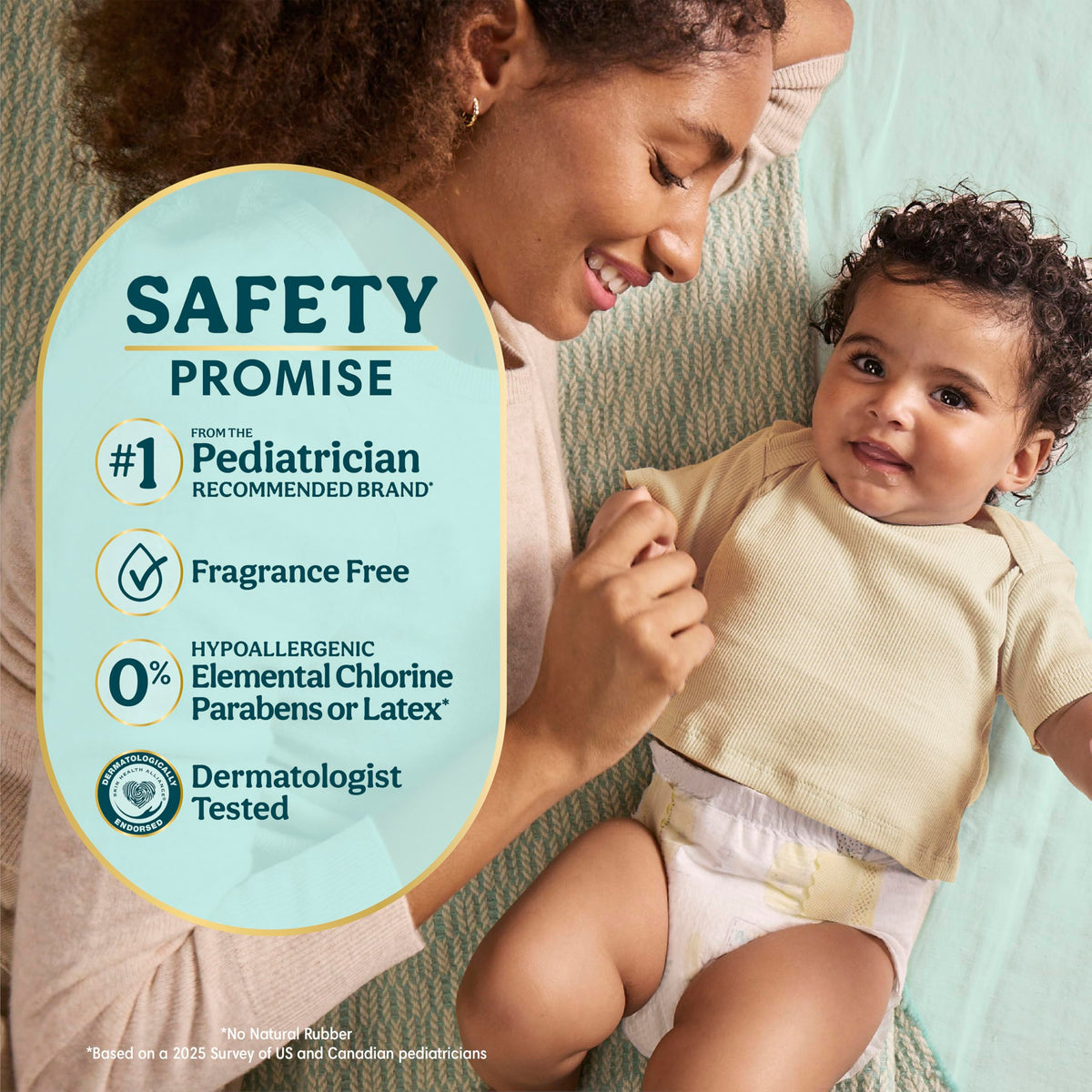 Pampers Swaddlers Newborn Diapers, Size Newborn (<10 lbs), 84 Count, Fragrance Free, Hypoallergenic, Absorbent, Pediatrician Recommended, Skin Safe